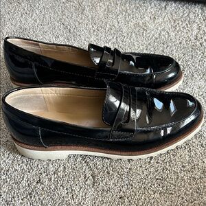Karl Lagerfeld Patten Leather Loafers - 7